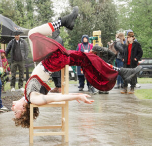 Chair acrobatics by Sadbh Grehan